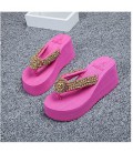 Women's Shoes Paillette Summer Comfort Slippers & Flip-Flops Creepers 