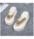 Women's Shoes Paillette Summer Comfort Slippers & Flip-Flops Creepers 