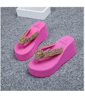 Women's Shoes Paillette Summer Comfort Slippers & Flip-Flops Creepers 